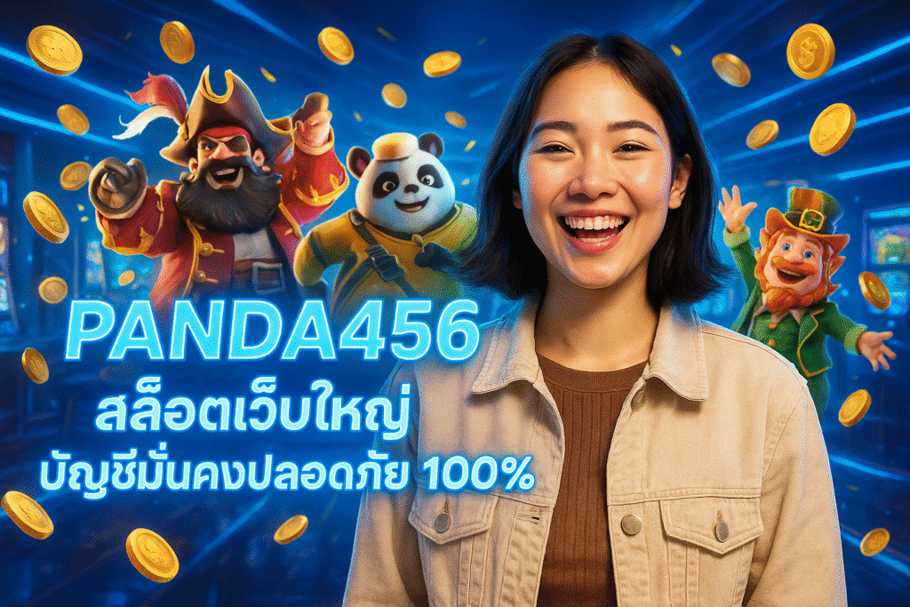 PANDA456 สล็อตเว็บใหญ่ บัญชีมั่นคงปลอดภัย 100%