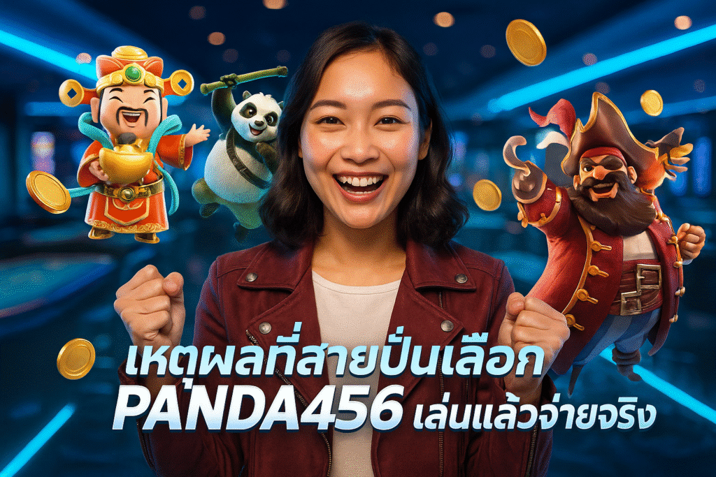 เหตุผลที่สายปั่นเลือก PANDA456 เล่นแล้วจ่ายจริง